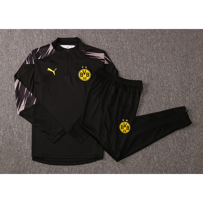 Chandal de Sudadera del Borussia Dortmund 2020-2021 Negro